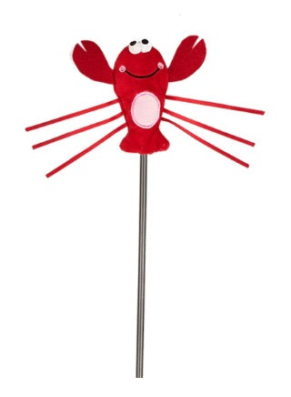 Fofos Moving Lobster Wand Stick Cat Toy